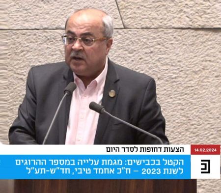 الطيبي:نسبة الأطفال العرب من مجمل الضحايا بين الأطفال بلغت 64% وهذا معطى مقلق للغاية
